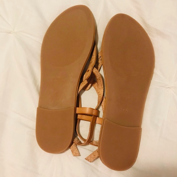 Amazon Tan Gladiator Sandals - Picture 3 of 5